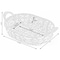 Vintiquewise Seagrass Fruit Bread Basket Tray with Handles, Medium, PK 4 QI003546.M.4 - alternate 6